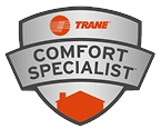 Trane Comfort Specialist badge